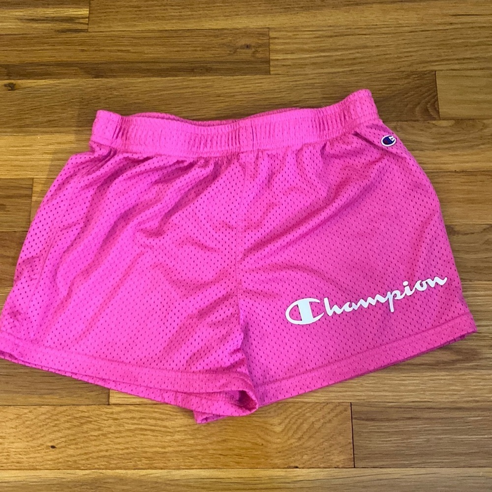 Champion Girl’s Pink Athletic Shorts Size L